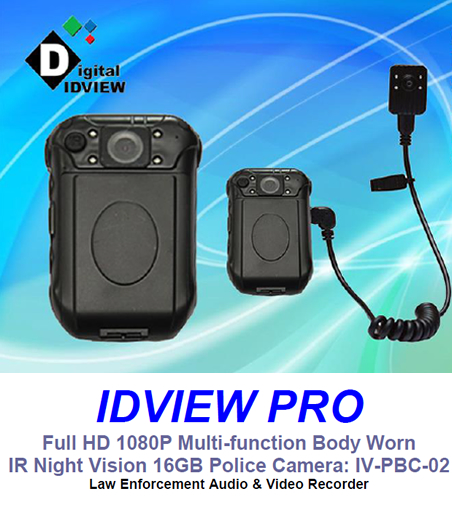 IDView Pro Body Worn Night Vision Police Camera near me